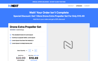 apollo upsell page