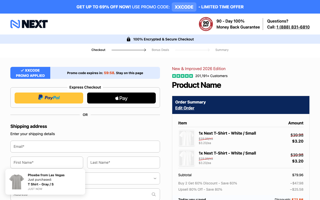 olympus-mv-two-step checkout preview